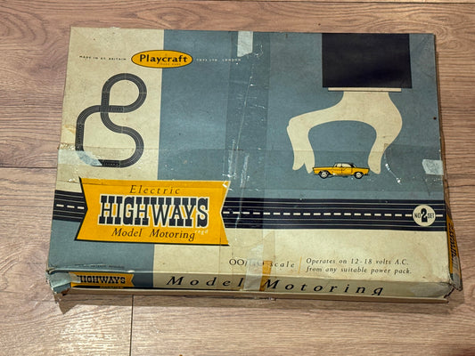 Very Rare Playcraft Highways No 2 Set - OO / HO Gauge