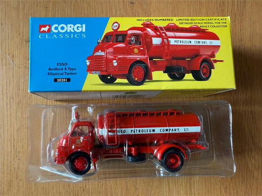 Corgi Classics 20201 - 1:50 Bedford S Type & Elliptical Tanker - Esso BNIB