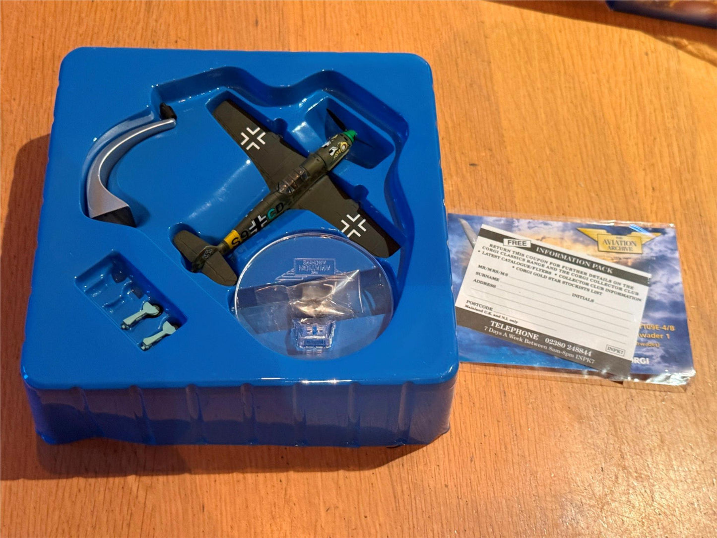 Corgi Aviation Archive 32101 - Messerschmitt BF109E-4/B Zerstorergeschwader