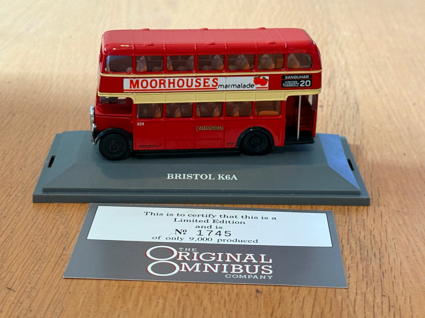Original Omnibus 97854 Bristol K6A - Caledonian