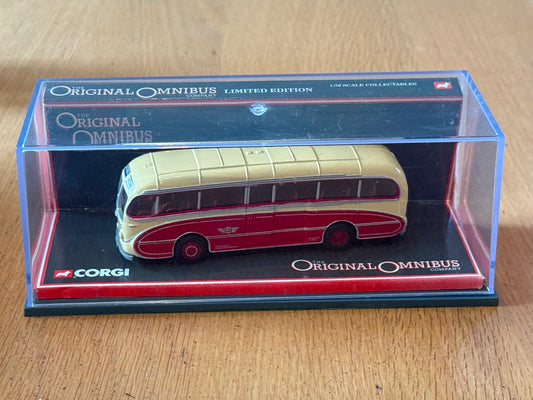 Original Omnibus OM40306 Burlingham Seagull  - Happiways Tours Ltd Bournemouth