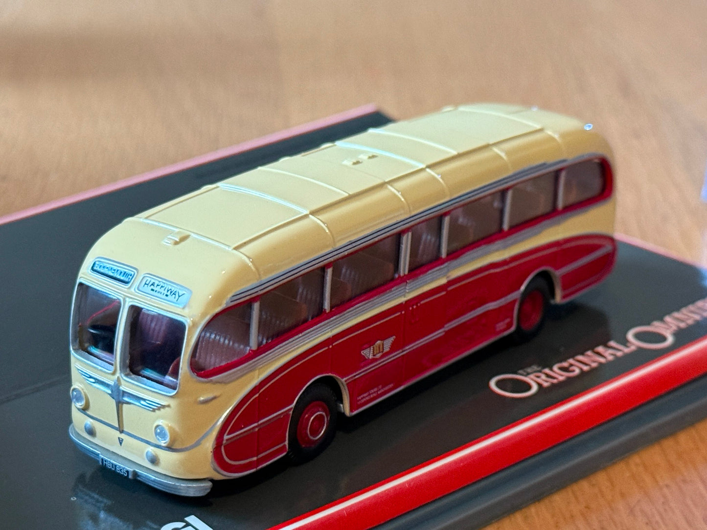 Original Omnibus OM40306 Burlingham Seagull  - Happiways Tours Ltd Bournemouth