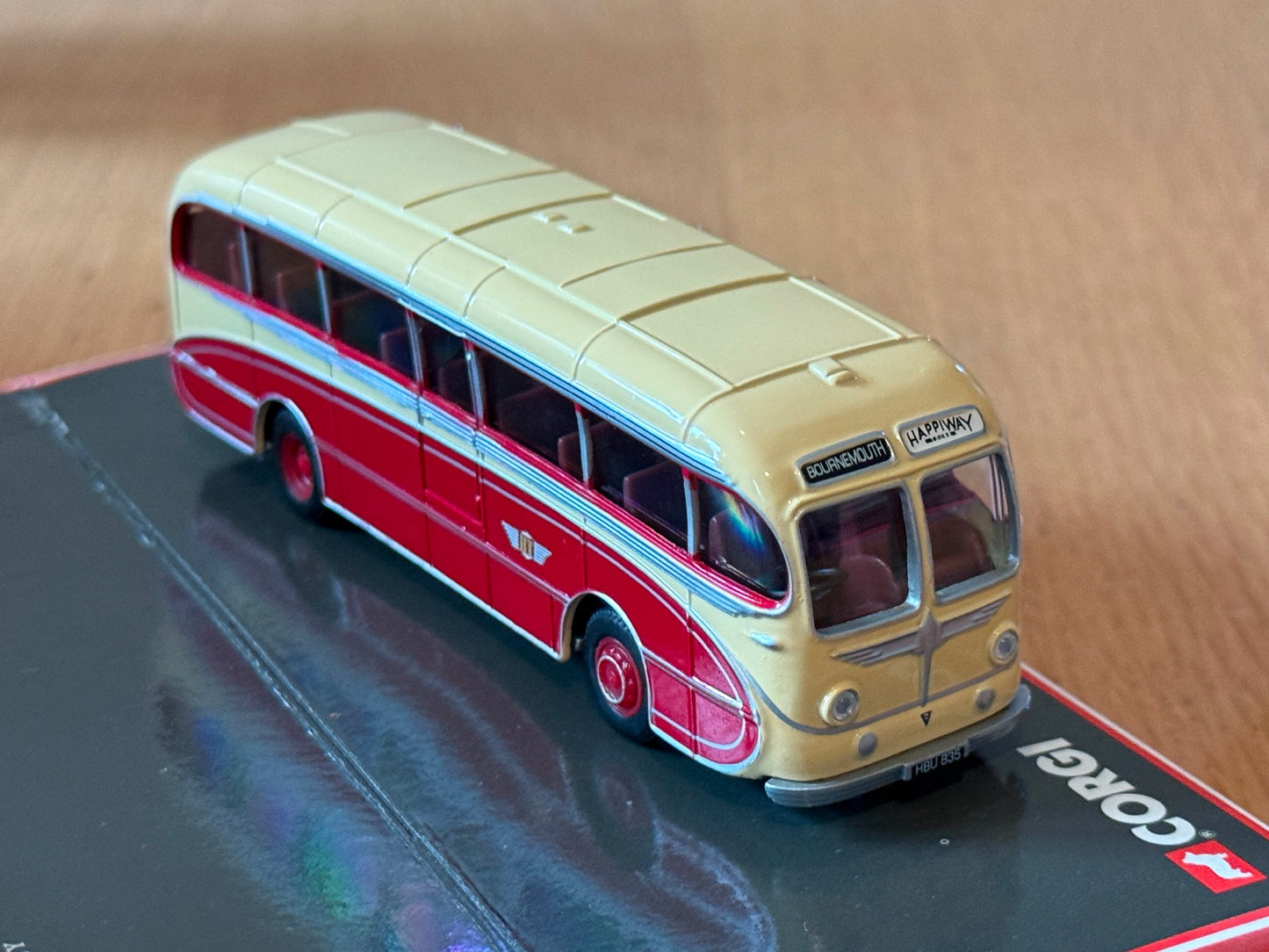 Original Omnibus OM40306 Burlingham Seagull  - Happiways Tours Ltd Bournemouth