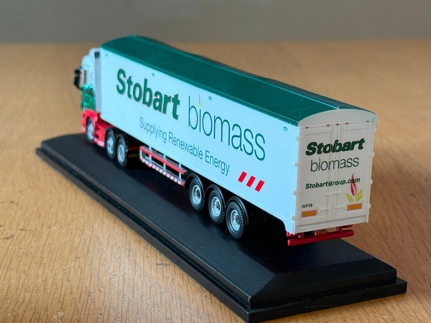 Oxford Diecast Stobart Scania R440 Biomass Trailer Amelia Ella 1:76 OO Gauge