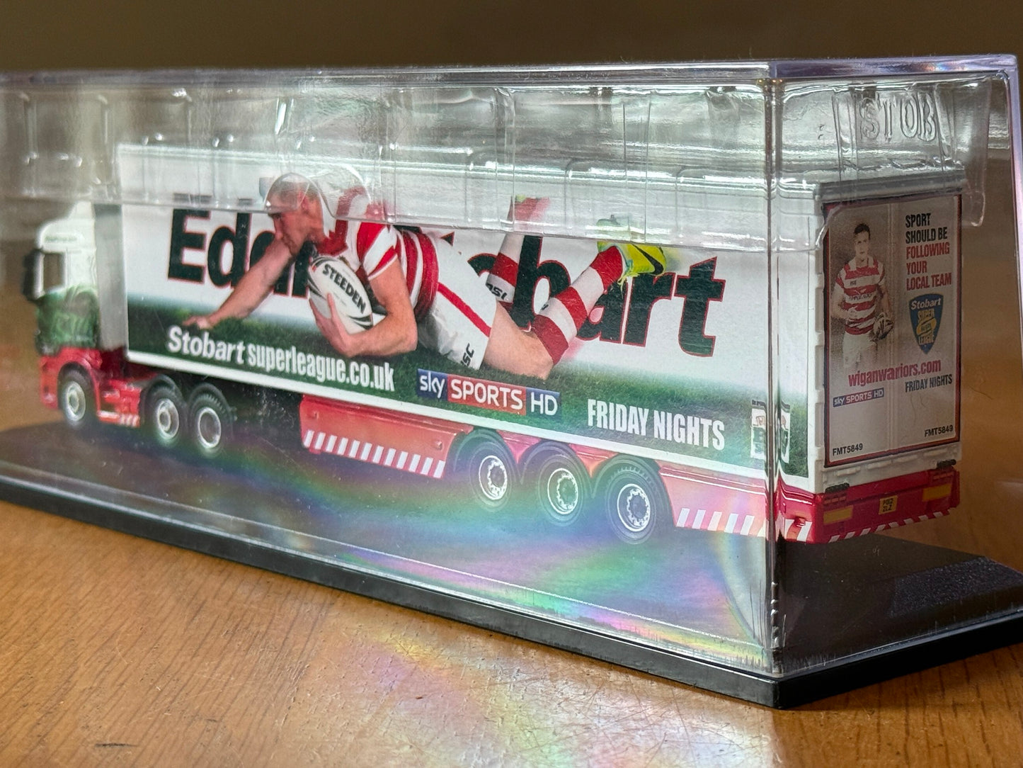 OIxford Diecast - Eddie Stobart Super League Wigan Warriors - 1:76 Scale BNIB