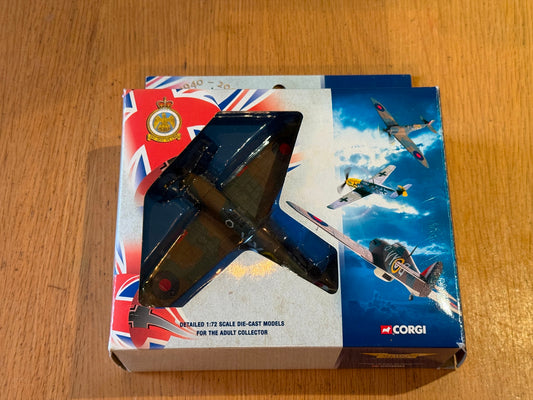 Corgi Diecast - 1:72 Hawker Hurricane Mk 1 - 85 Sqd RAF