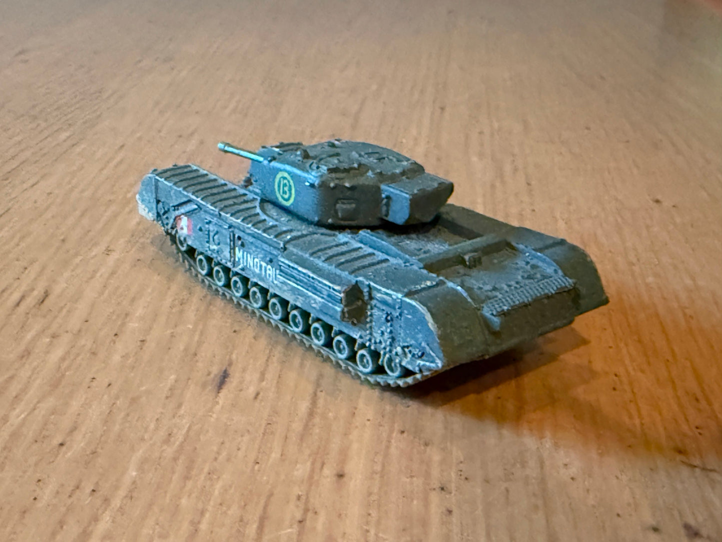 Corgi Diecast Tank - Churchill Tank - Minotaur
