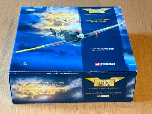 Corgi Aviation Archive 32001 - Hawker Hurricane MkII BE421 174 Sqd