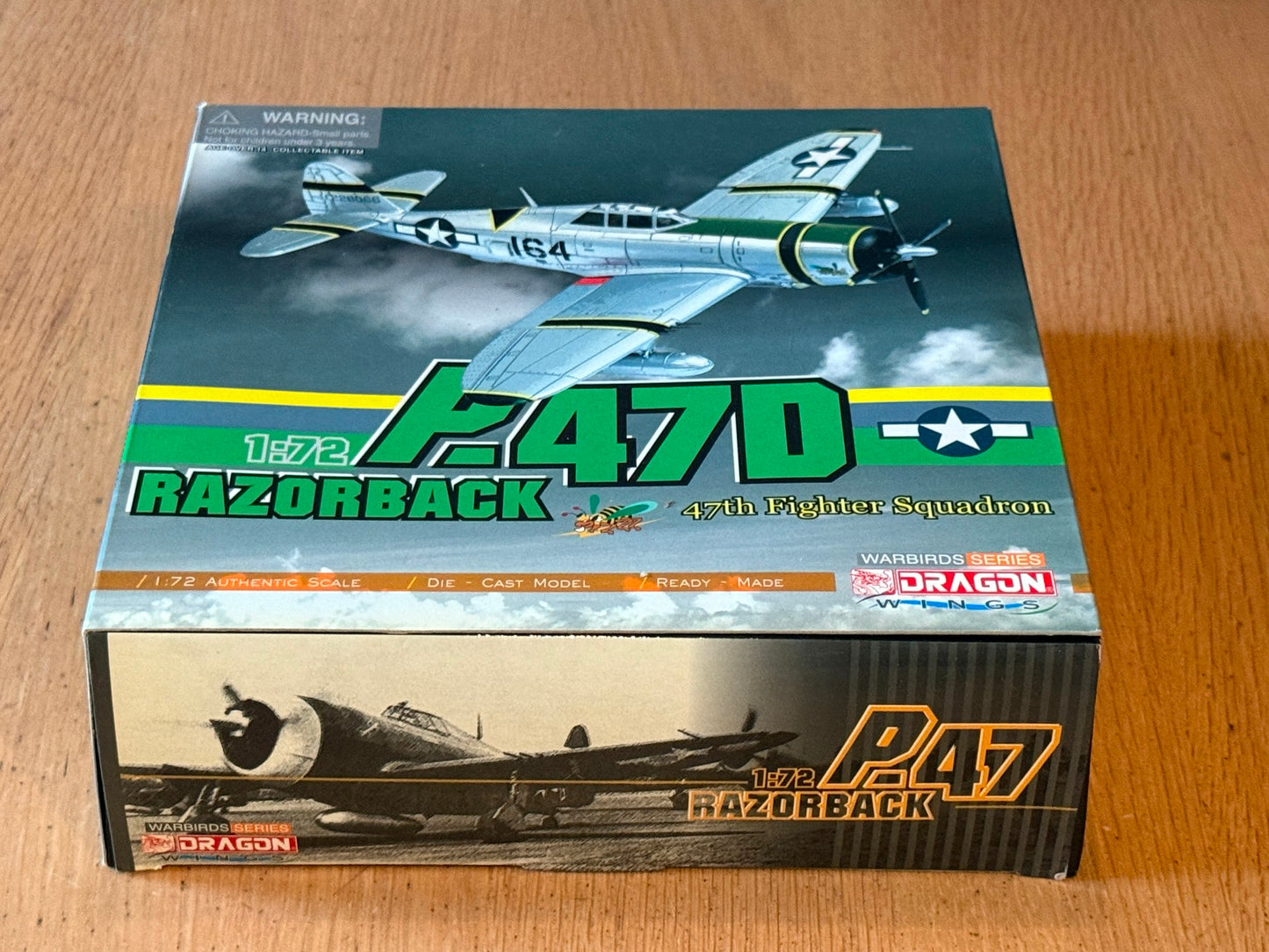 Dragon Warbirds Diecast 1:72 - P47D 47th Fighter Squadron