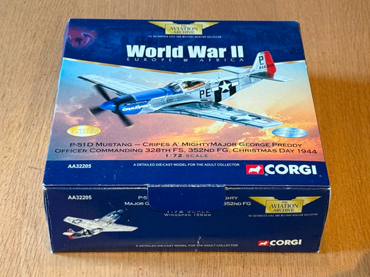 Corgi Aviation Archive 32205 - P51-D Mustang Christmas Day 1944