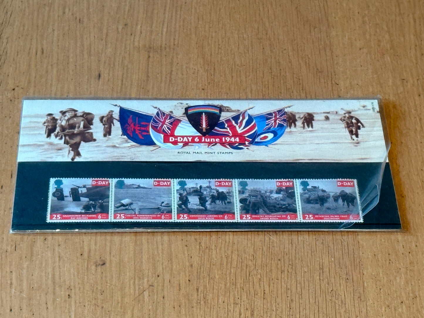 1994 D-Day Stamp Presentation Pack - June 1944