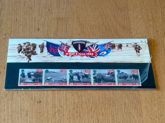 1994 D-Day Stamp Presentation Pack - June 1944