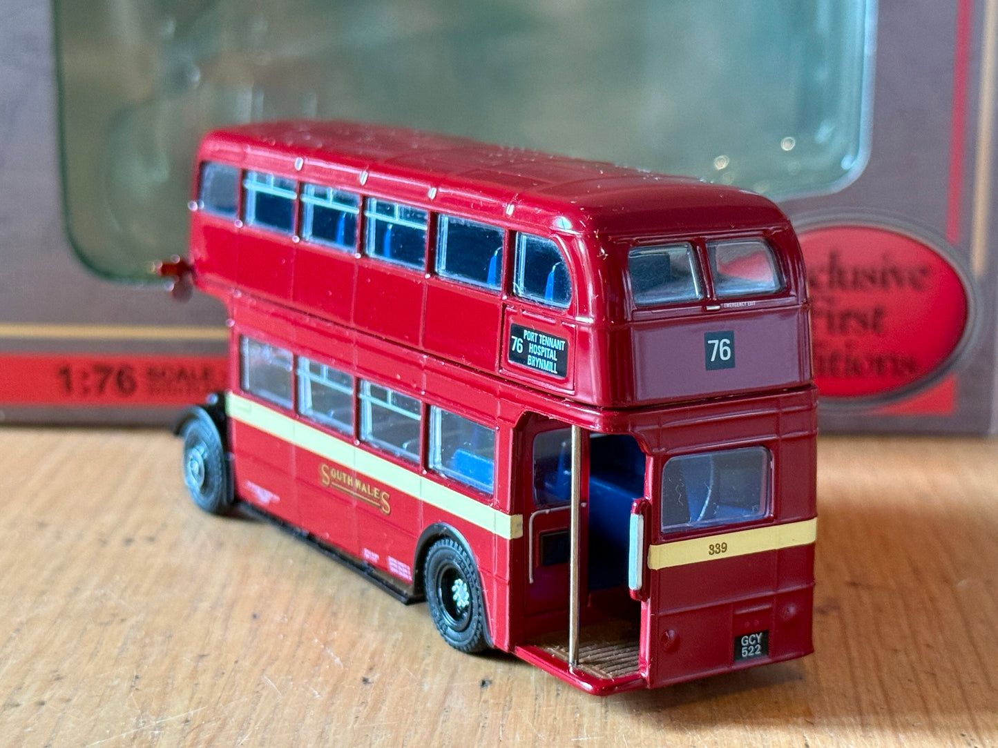EFE 34206 - 1:76 AEC Regent III RLH Class Double Deck Bus - South Wales