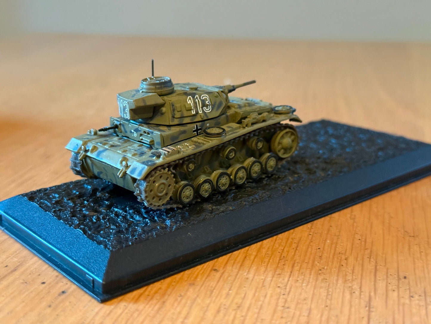 DeAgostini Combat Tanks Collection #3 M4A3 Sherman 756th France 1945 - No Box