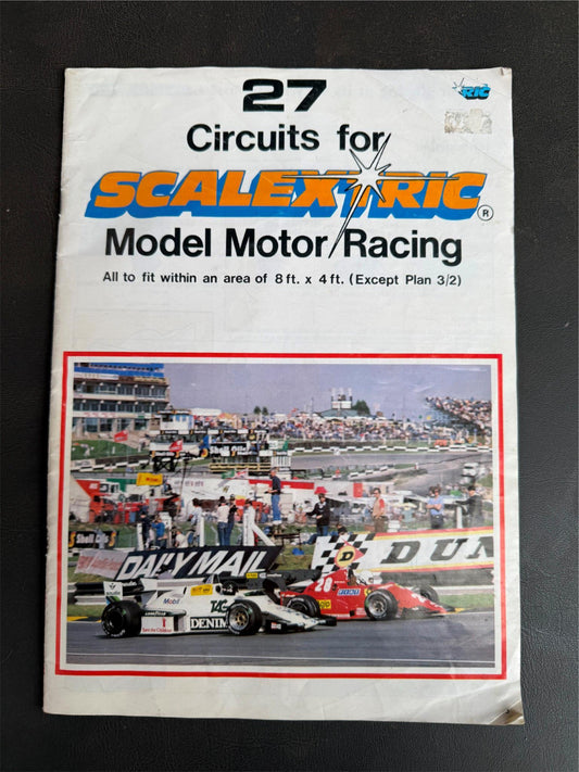 27 Circuits for Scalextric Motor Model Racing - Catalogue/Track Plans