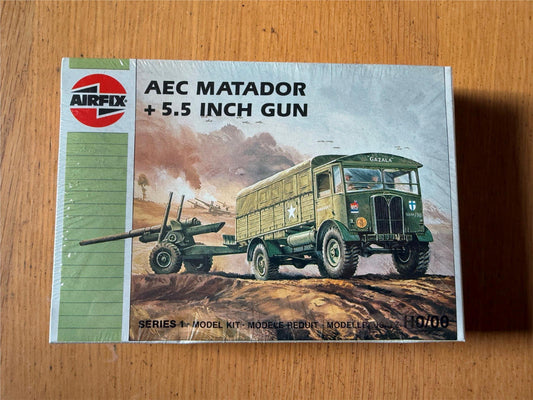 New AEC Matador + 5.5 Inch Gun - OO/HO Plastic Model Kit (never opened)