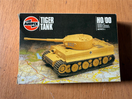 New Airfix Tiger Tank - OO/HO Plastic Model Kit (never opened)