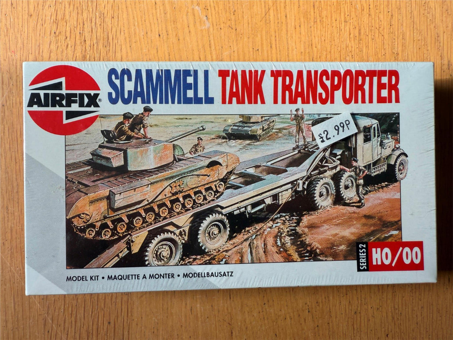 New Airfix Scammell Tank Transporter - HO/OO Plastic Model Kit (never opened)