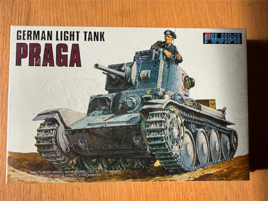 New Fujimi German Light Tank Praga1:76 Plastic Model Kit (never opened)