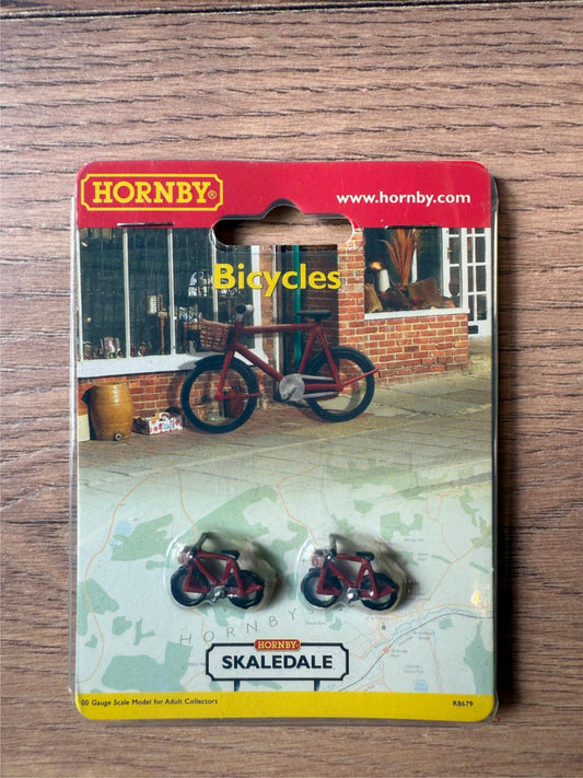 Hornby Skaledale OO Gauge - Bicycles BNIB