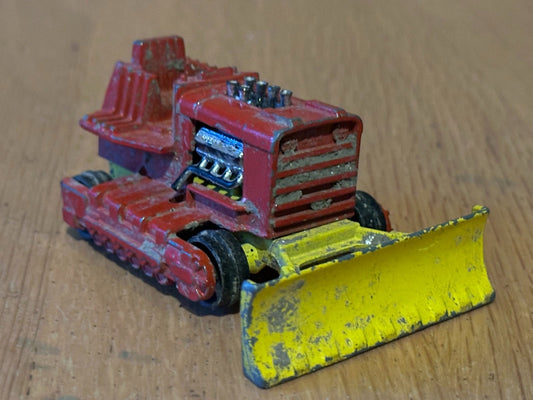 1974 Matchbox Superkings No. K-23 Super Bulldozer Lesney. No Box.