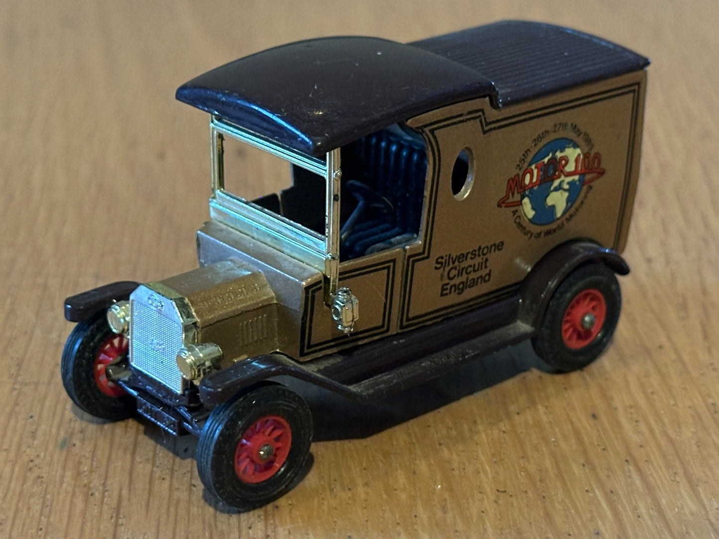 1985 Diecast Models of Yesteryear Y-12 1912 Model T Ford - Motor 100 Silverstone