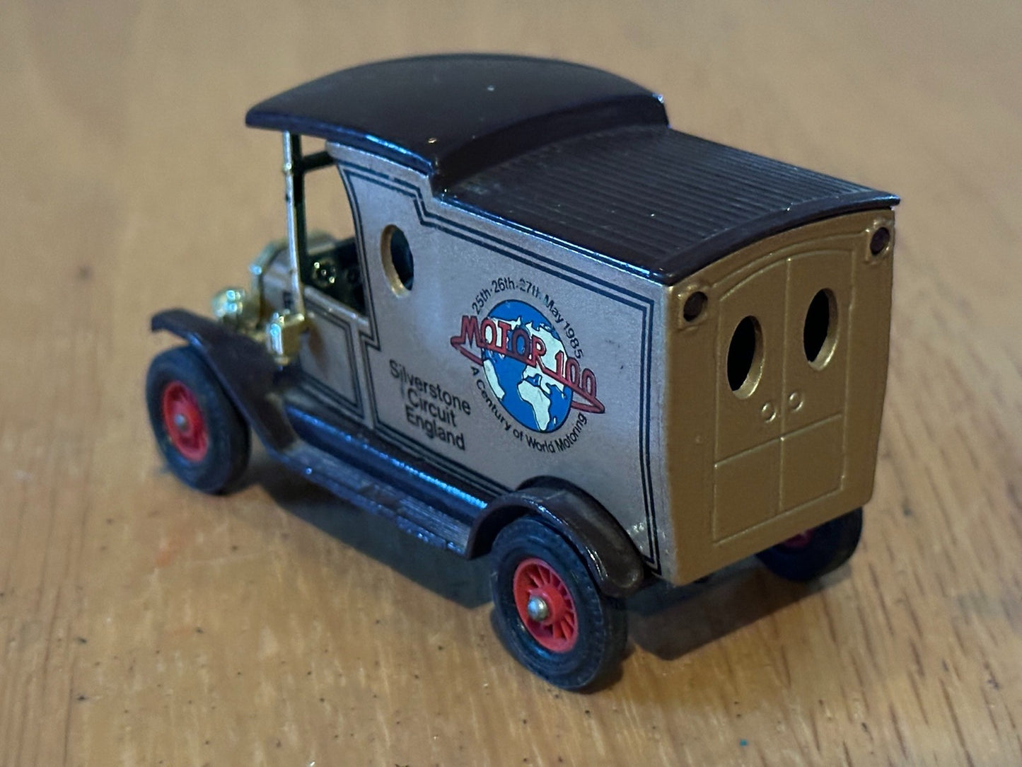 1985 Diecast Models of Yesteryear Y-12 1912 Model T Ford - Motor 100 Silverstone