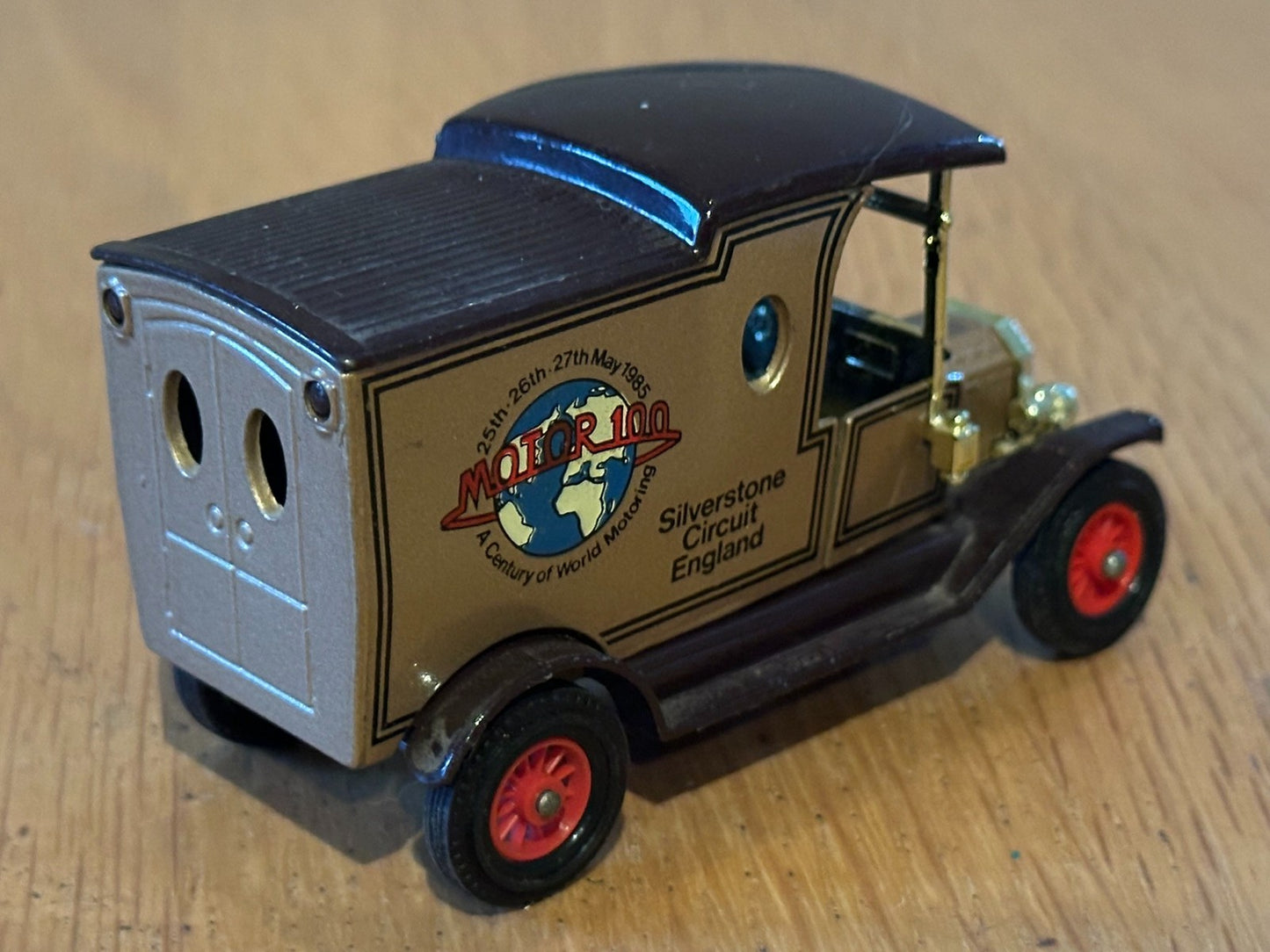 1985 Diecast Models of Yesteryear Y-12 1912 Model T Ford - Motor 100 Silverstone