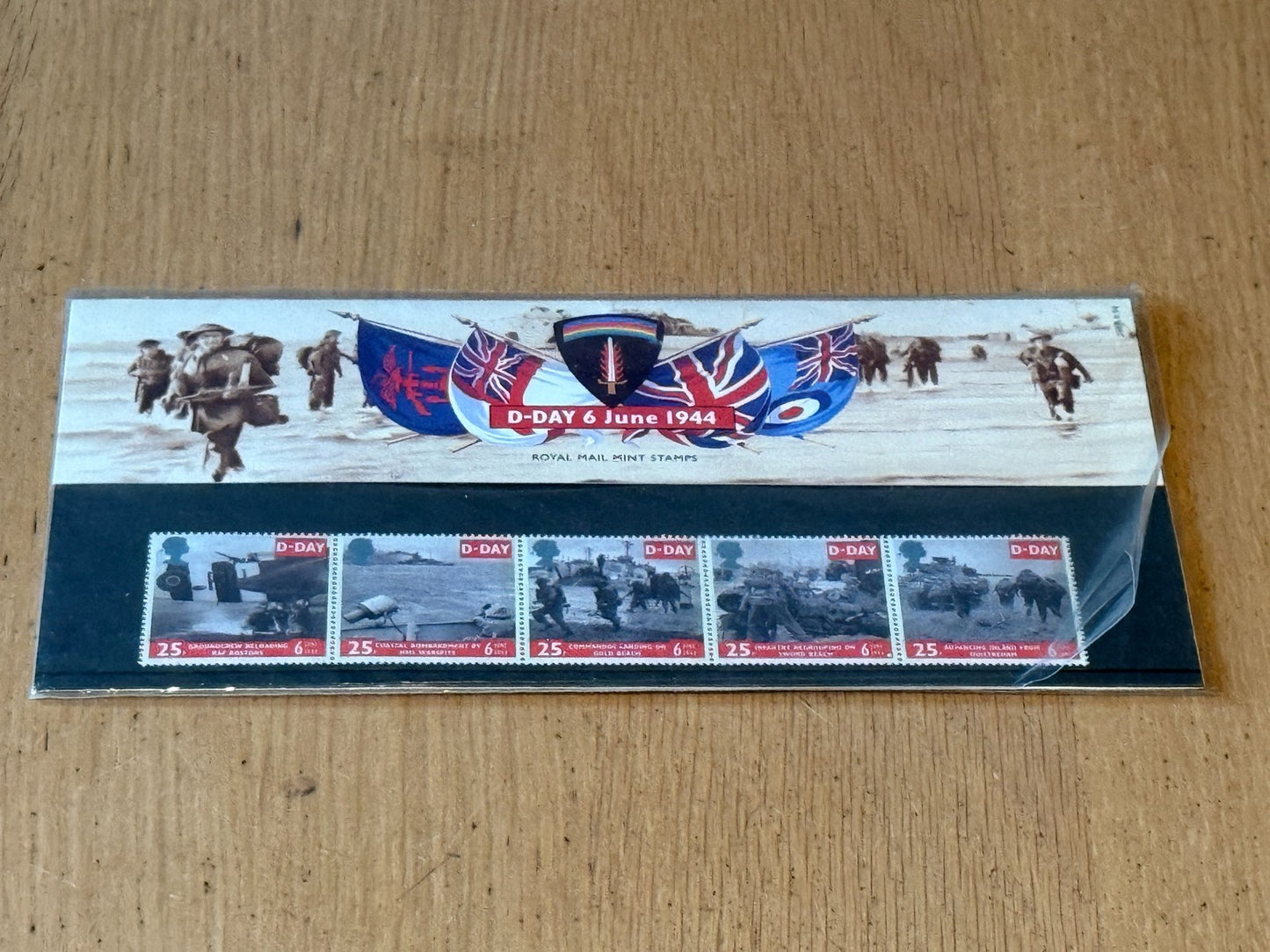1994 D-Day Stamp Presentation Pack - June 1944