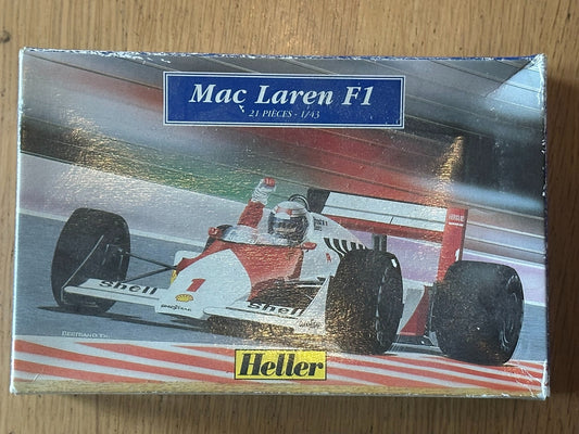 McLaren MP4/2 Mac Laren F1 - 1:43 by Heller 79800. Rare Kit.