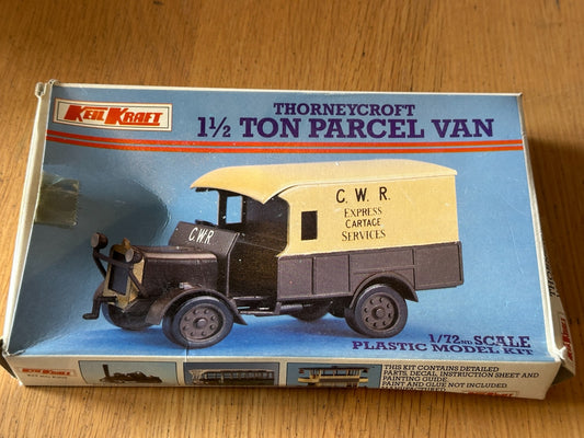 Keil Krafts - 1:72 Thorneycroft 1.5 Ton Parcel Van