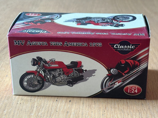 Atlas 1:24 Motorcycle Classics - MV Agusta 750S America - 1973