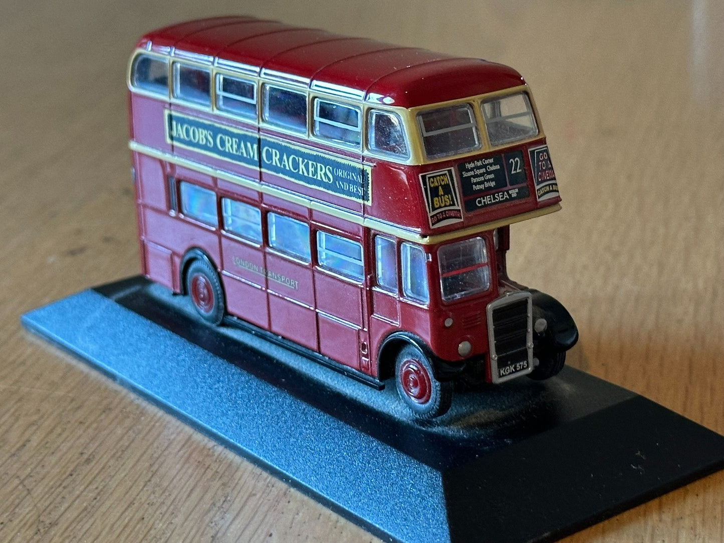 Atlas Great British Buses 1:76 London Transport RTW Double Decker. No Box.