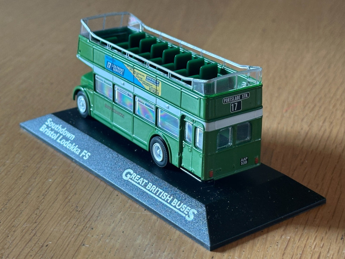 Atlas Great British Buses 1:76 OO Gauge - Southdown Bristol Lodekka FS