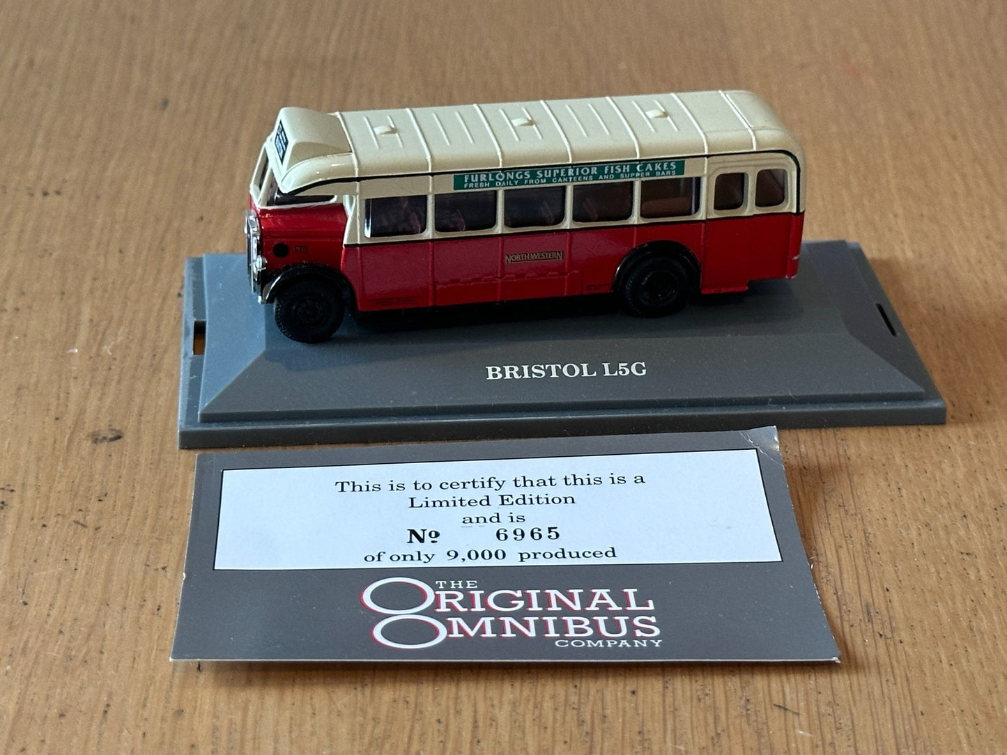 Corgi 97867 - 1:76 Bristol L5G - North Western Road Car Co  - Route 27 Buxton