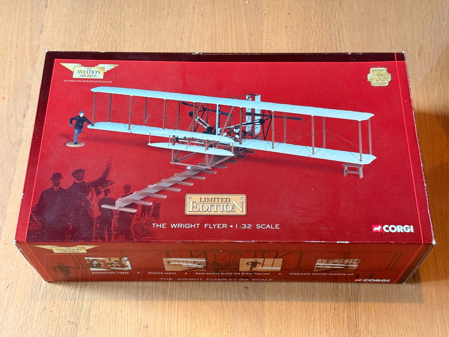 Corgi Aviation Archive AA34503 -1/32 The Wright Flyer Limited Edition Model