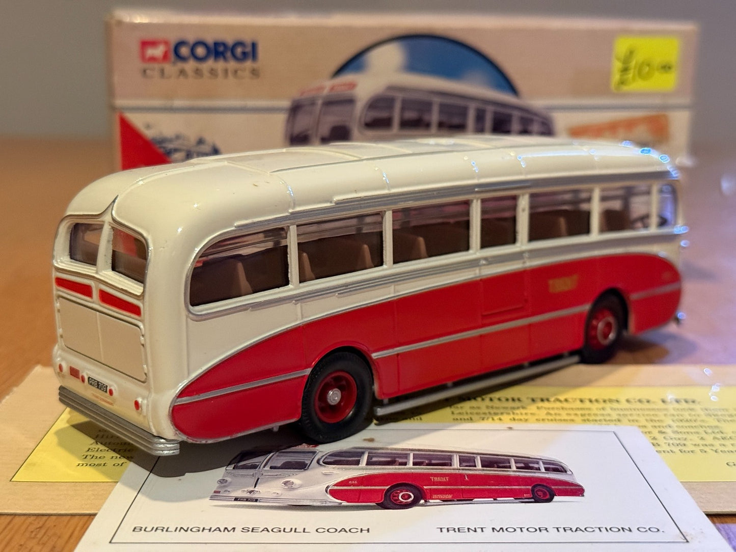 Corgi Classics 97340: 1: B50urlingham Seagull - Trent. Missing Figures.