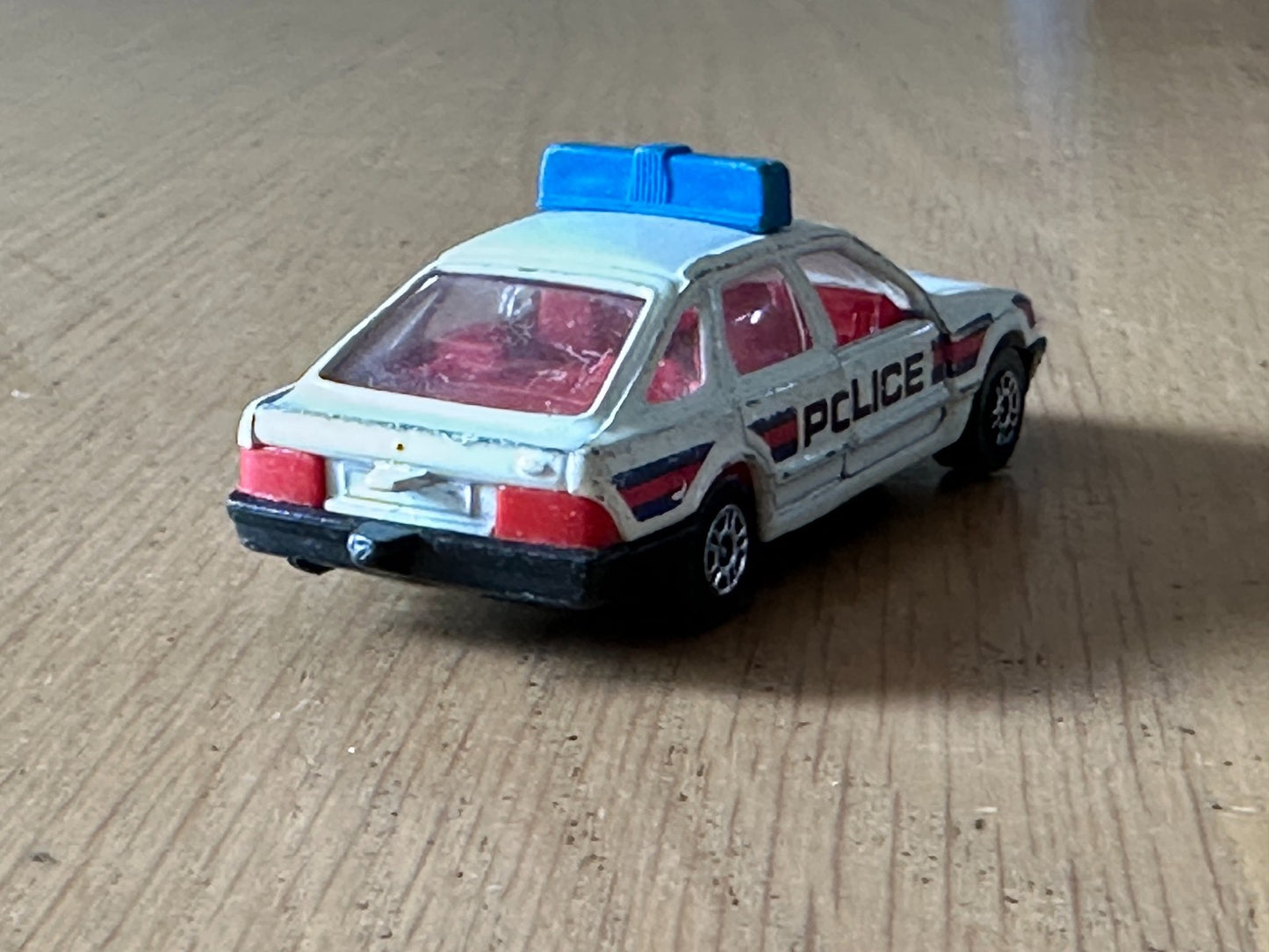 Corgi Diecast Ford Sierra 2.3 Ghia Police Car, Rare 1988 Model.