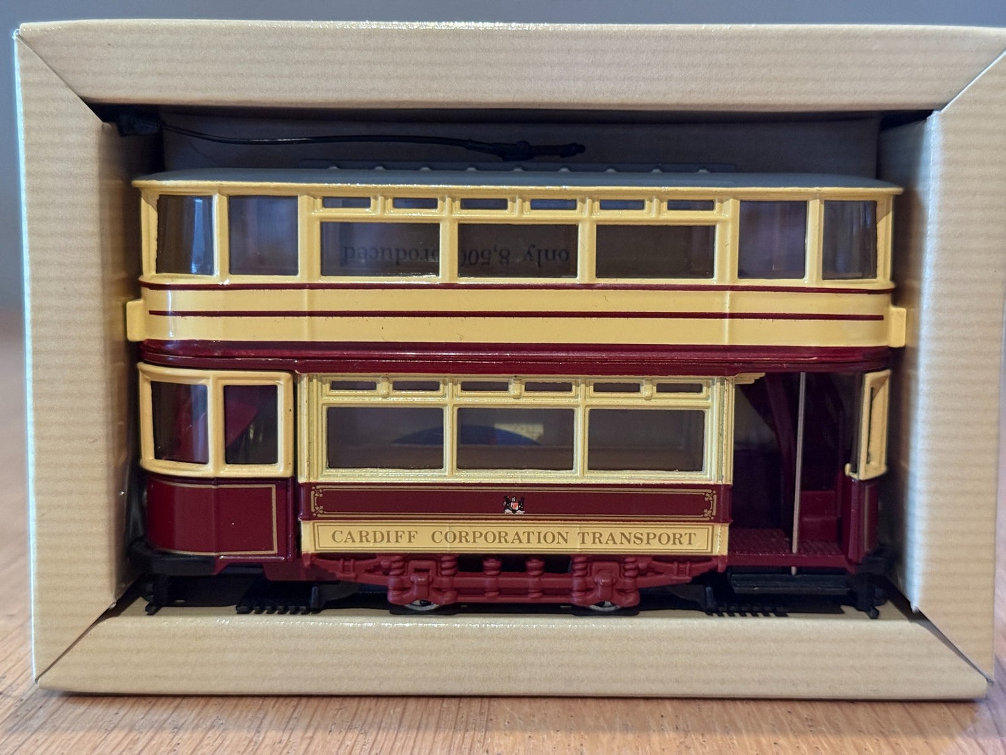 Corgi Tramway Classics 1:76 97264 Cardiff Double Deck Tram