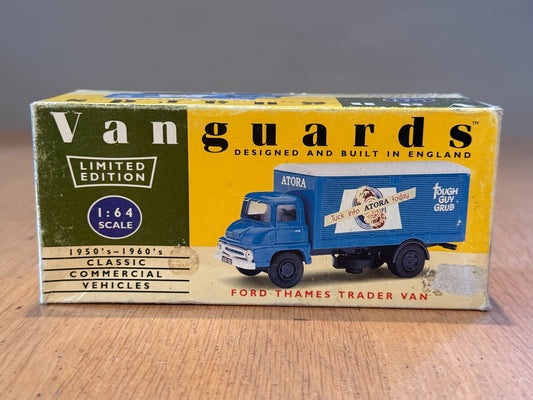 Corgi Vanguards 1:64 Ford Thames Trader Van - Atora
