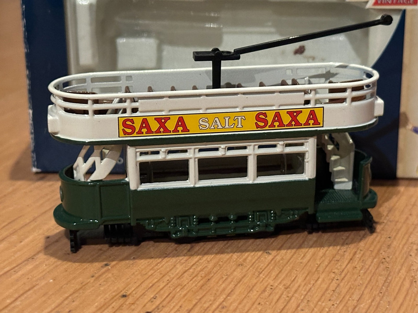 Days Gone Dick Kerr Tram - 109002 - Saxa Salt - Blackpool Livery - Boxed