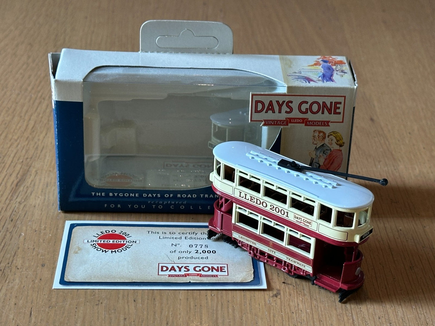 Days Gone Dick Kerr Tram - Lledo 2001 Show Model - 778