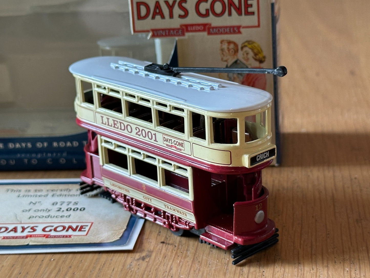 Days Gone Dick Kerr Tram - Lledo 2001 Show Model - 778