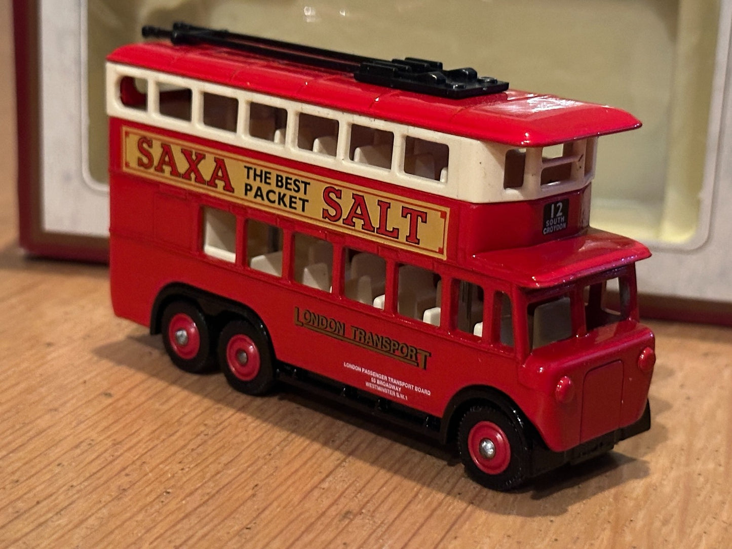 Days Gone Premier - 41006 Saxa Salt 1928 Karrier E6 Trolley Bus