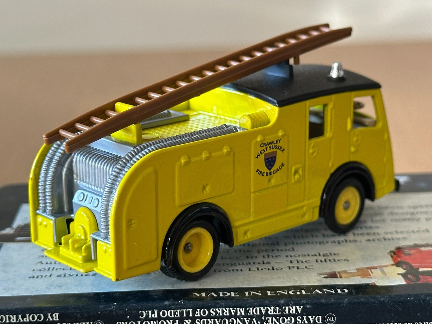 Days Gone Vanguards 1955 Dennis F8 Fire Engine - Crawley West Sussex. Boxed.