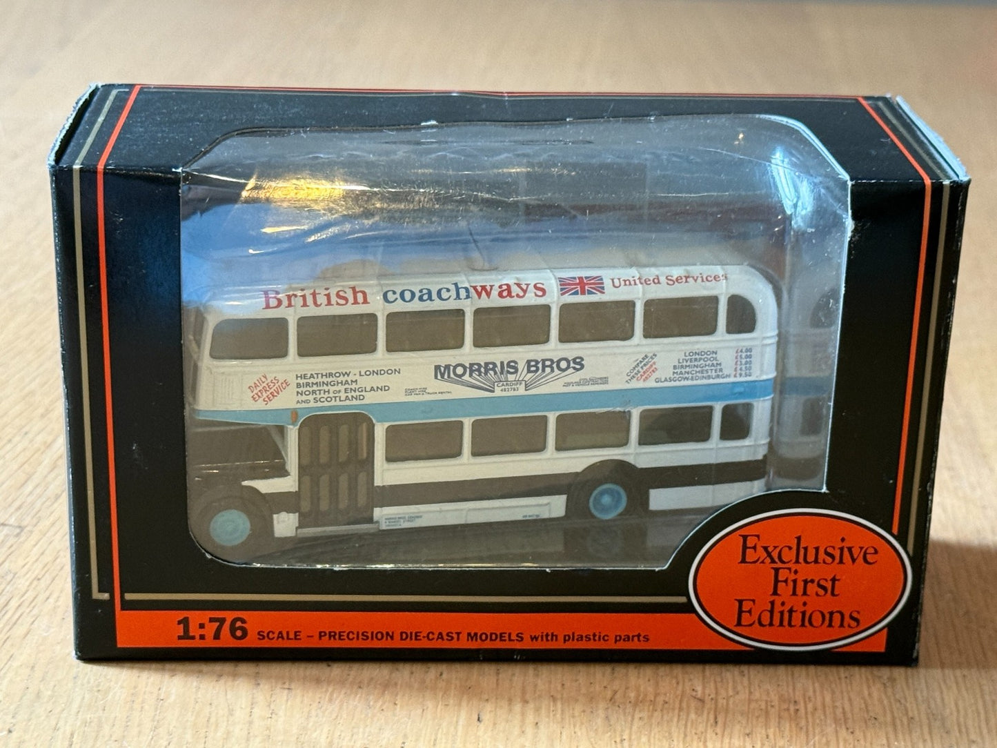 EFE 14008  - 1:76 Bristol Lodekka Bus Morris Bros Cardiff