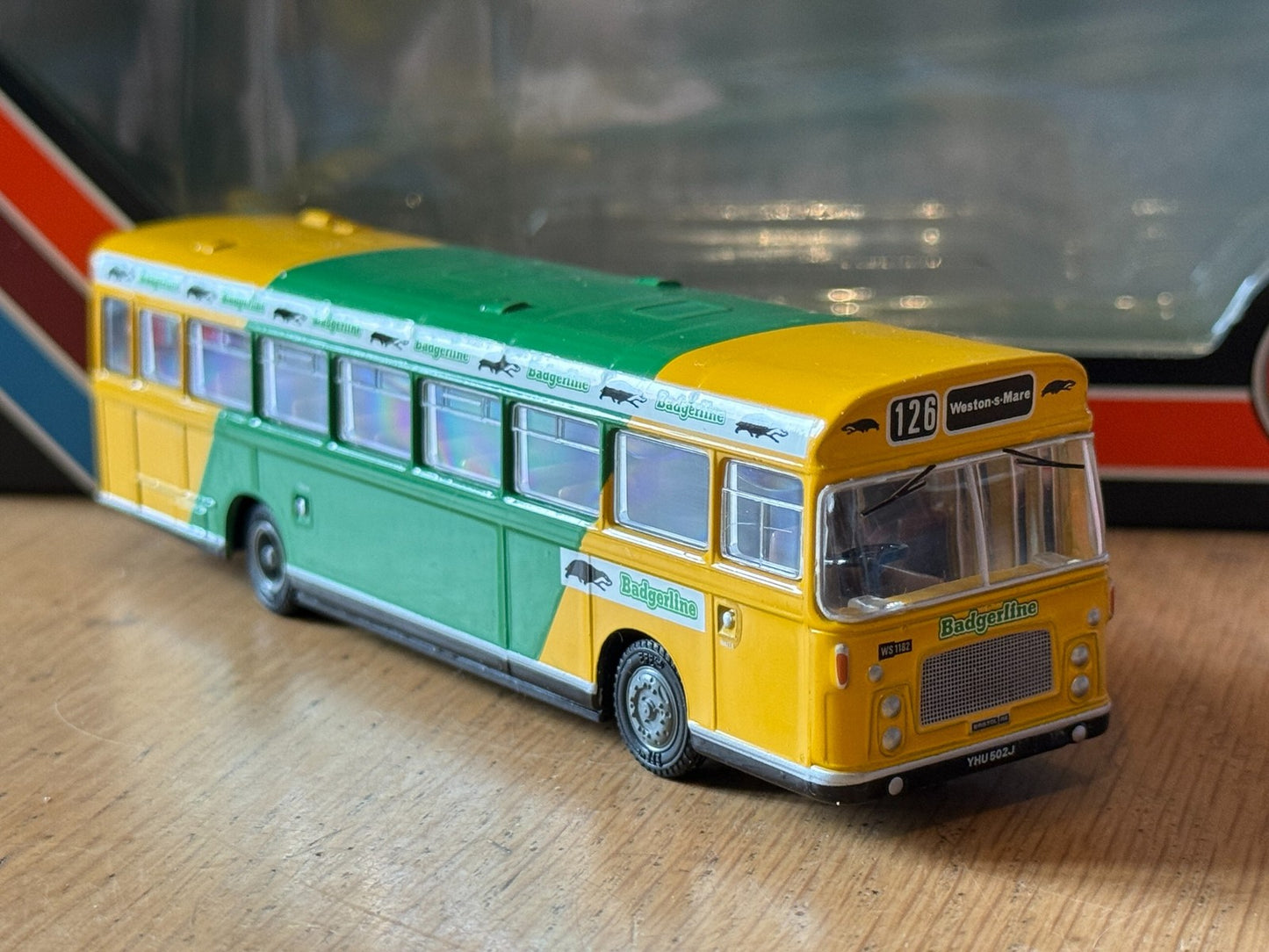 EFE 25210 - 1:76 Bristol RELL - Badgerline. Route 126 - Weston Super Mare