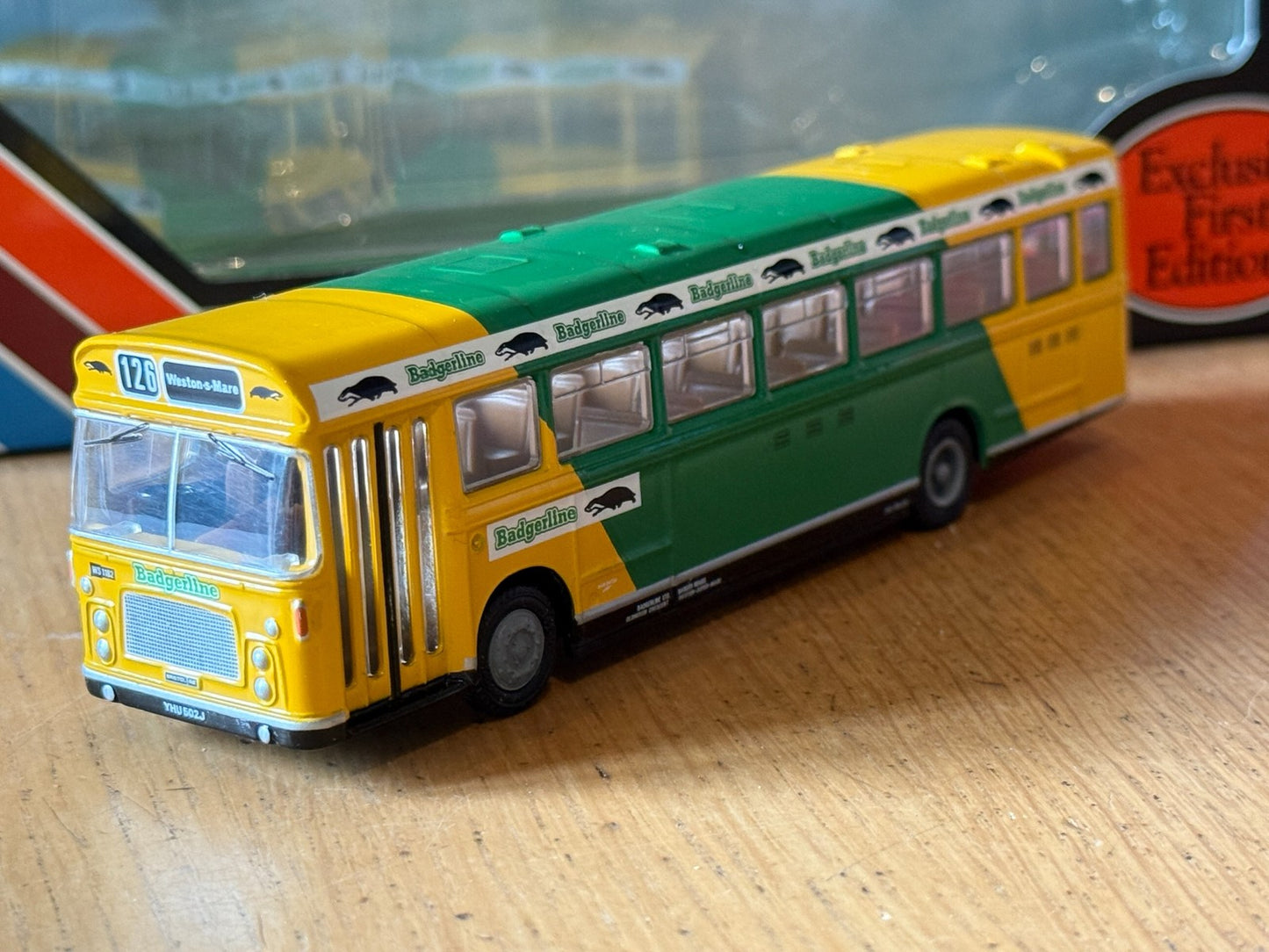 EFE 25210 - 1:76 Bristol RELL - Badgerline. Route 126 - Weston Super Mare