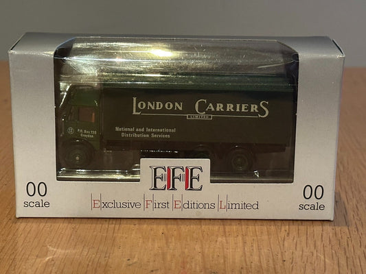EFE OO Gauge AEC Mammoth 6-wheel Boxvan - London Carriers 10501. Boxed.