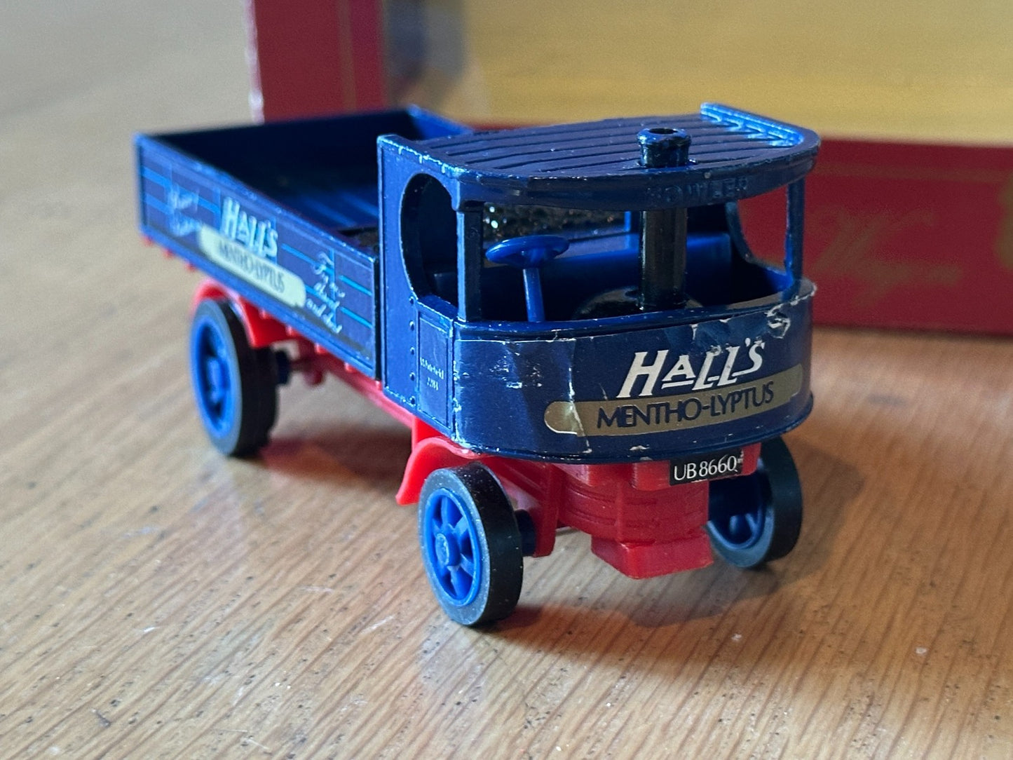 Halls Mentho-Lyptus The Fowler Steam Wagon Diecast Model - Limited Edition
